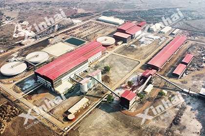 Lithium processing plant site